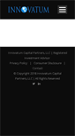 Mobile Screenshot of innovatumcap.com